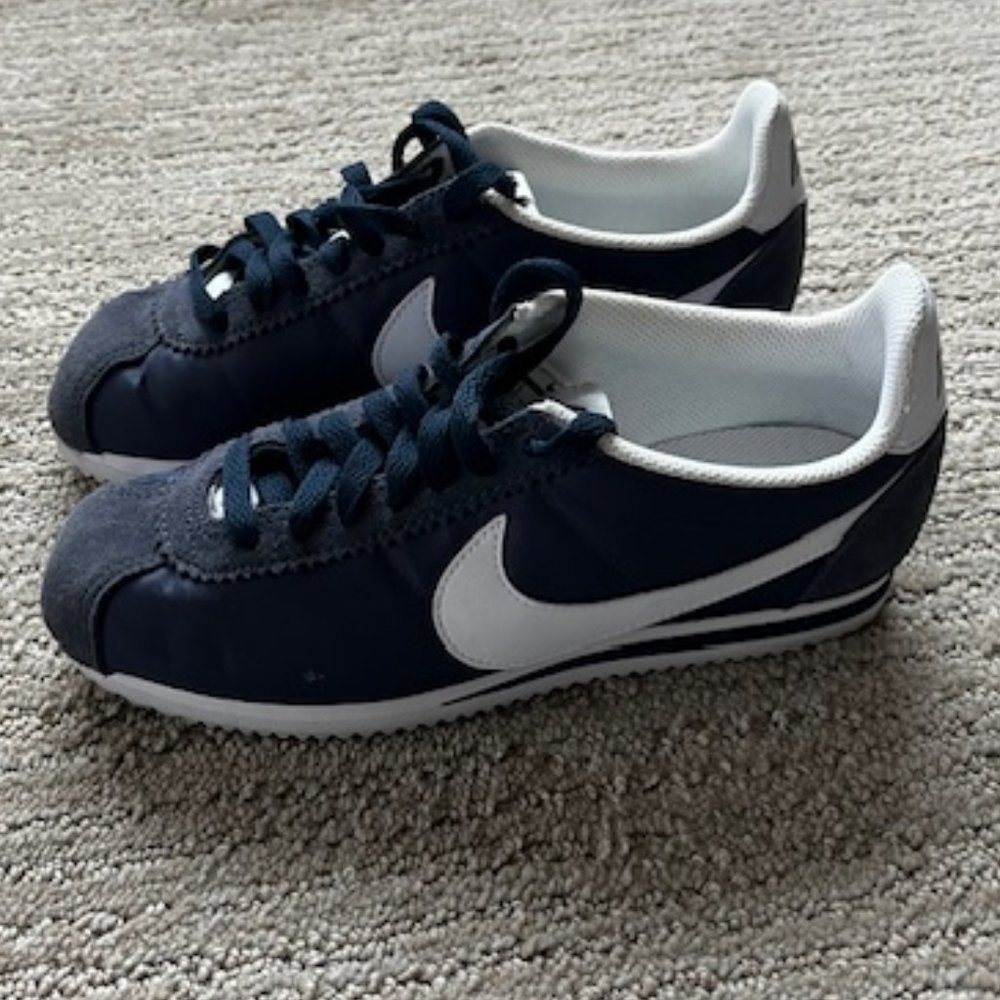 “ On hold for gorilonsita” Nike Cortez Blue Sneakers in Perfect Condition